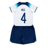 Dječji Nogometni Dres Engleska Declan Rice #4 Domaci SP 2022 Kratak Rukav (+ Kratke hlače)